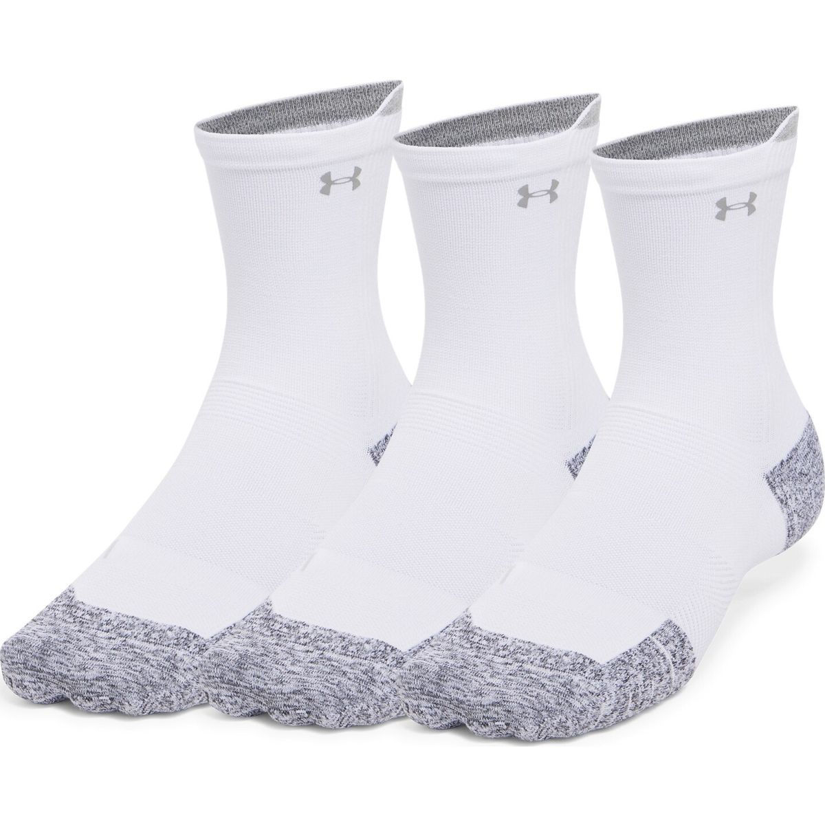 Under Armour Velociti Run Cush 3p Crew white reflective (101) M 1387043-101-MD