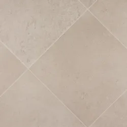 CV-Bodenbelag TRONTO | Toulouse Fliese Beige 213L | 2,00m Breite | PVC Boden mit Schaumrücken | Meterware