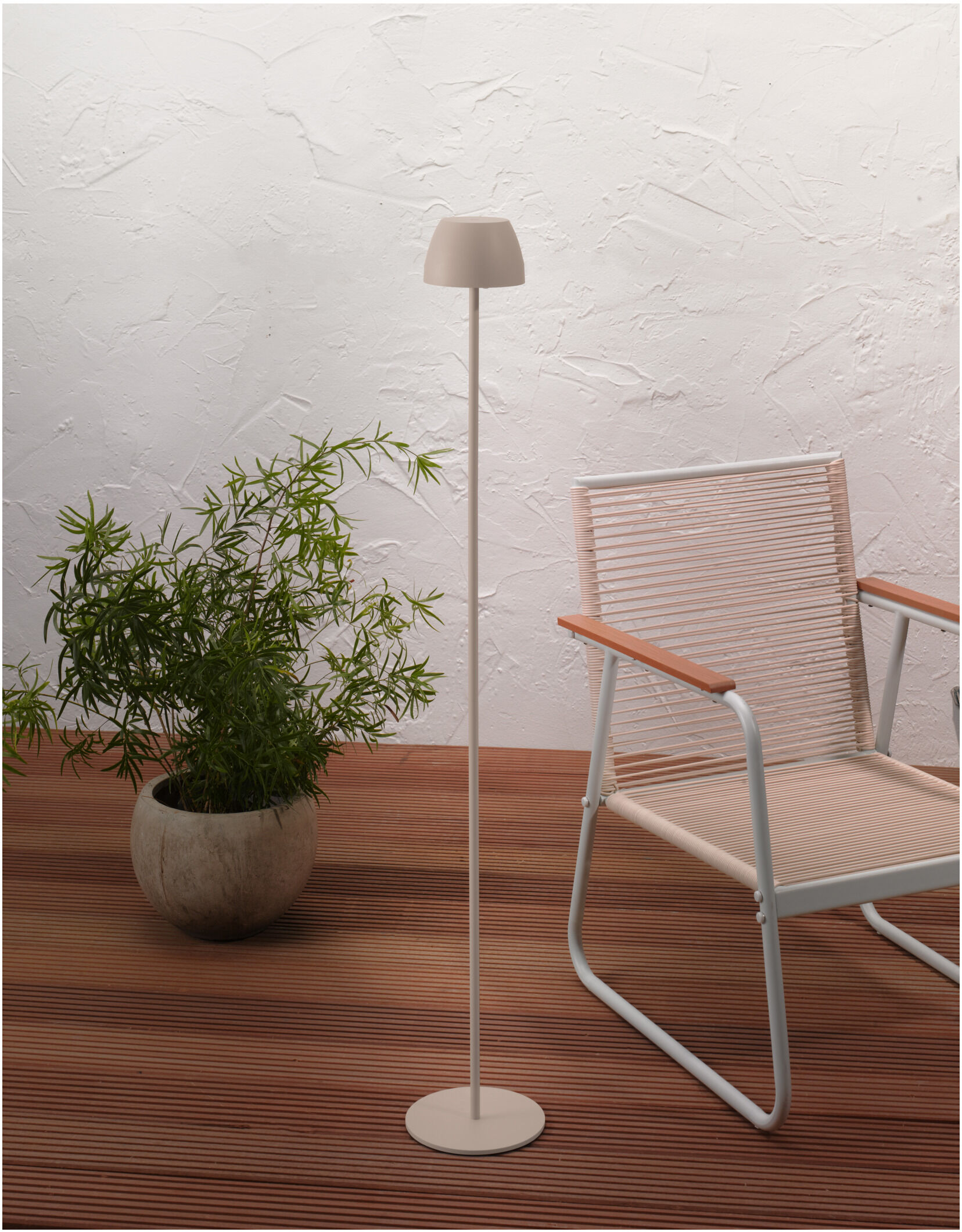 LIVARNO HOME LED-Akku-Stehleuchte, USB und Touch-Dimmer