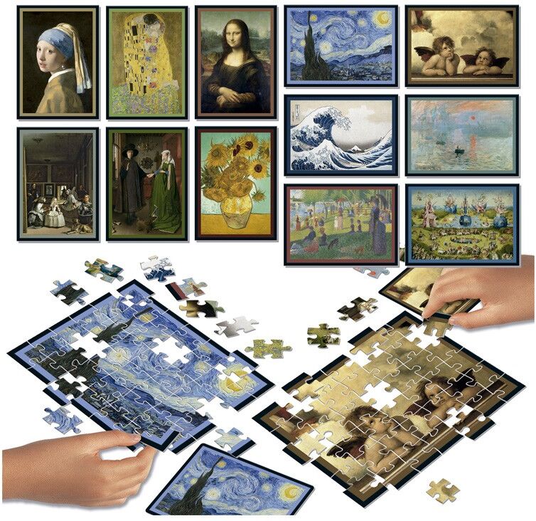 Puzzle Battle 12 x 42 pcs Art - Educa