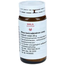RHUS TOXICODENDRON COMP Globuli 20 g