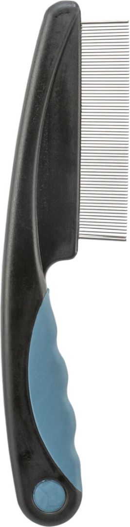 TRIXIE Floh- und Staubkamm, Kunststoff / Metallzinken, 15 cm