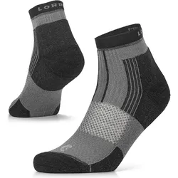 Lorpen, Unisex, Sportsocken, Pro Ultra Run Shorty (35 - 38), Grau