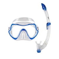 Mares - Pure Vision Combo - Schnorchelset - Farbe: Blau