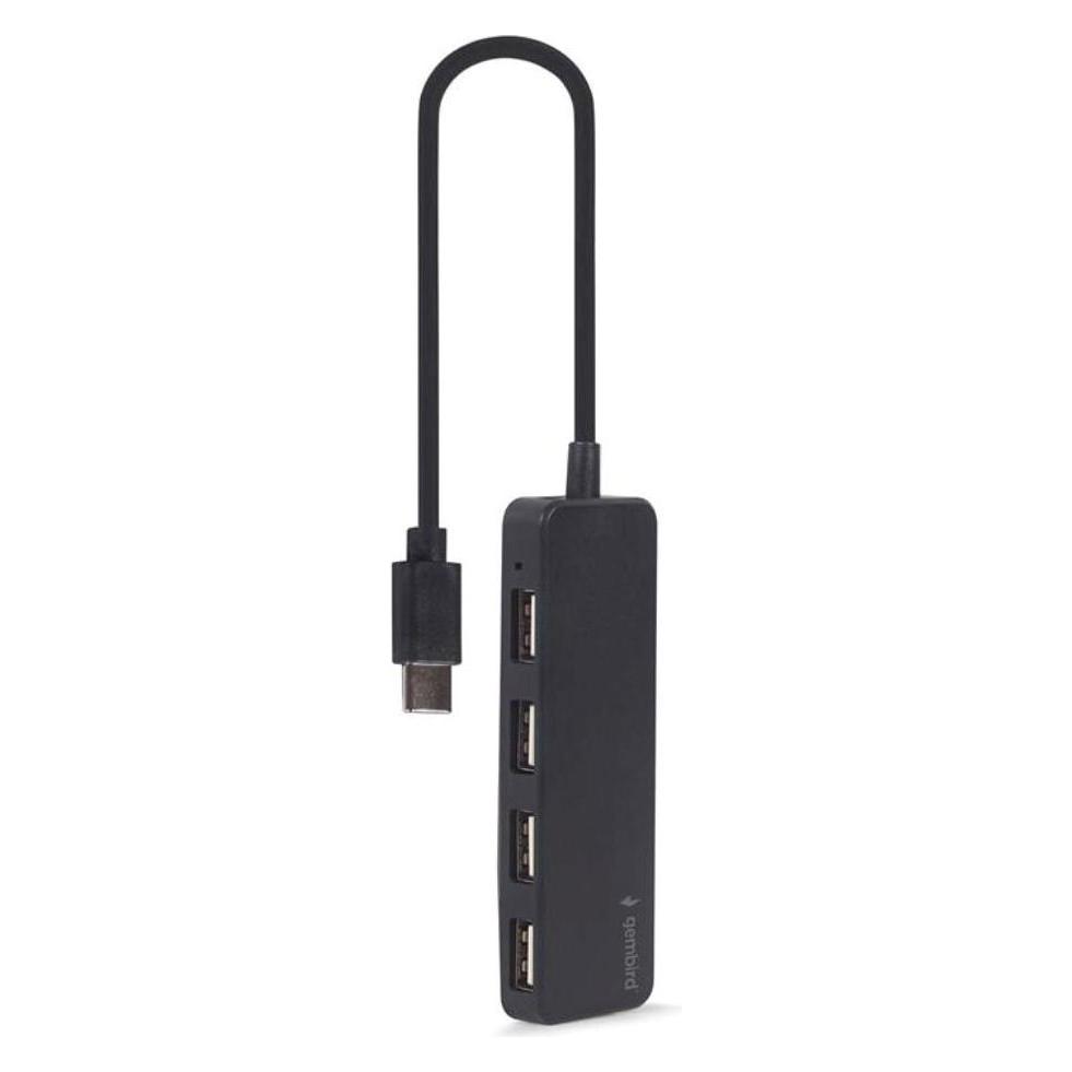 Gembird 4-portowy HUB USB 3.1 Gen 1 (USB-A, USB-C, 4 Ports) (UHB-U3P4P-02)
