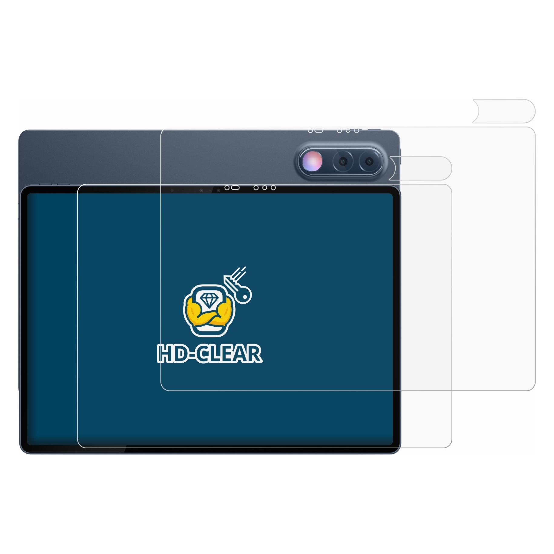 Brotect Schutzfolie für Lenovo Yoga Tab Plus Gen 2 (Display+Kamera) Displayschutz Displayschutzfolie Folie (2 Stk., Lenovo Yoga Tab Plus) (1864744)