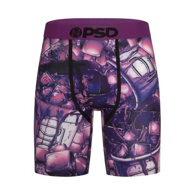 Boxershorts PSD "DROWNED OUT Herren", Herren, Gr. M, bunt (multi), 88% Polyester, 12% Elasthan, Unterhosen