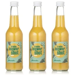 AFFENTALER WEIN Traube-Ingwer-Shot aus Traubenmost 3 Flaschen à 0,33l exklusiv bei QVC