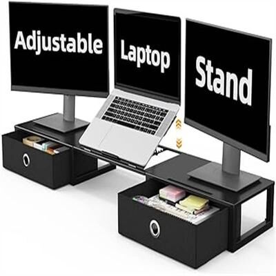 No Monitor Stand Riser