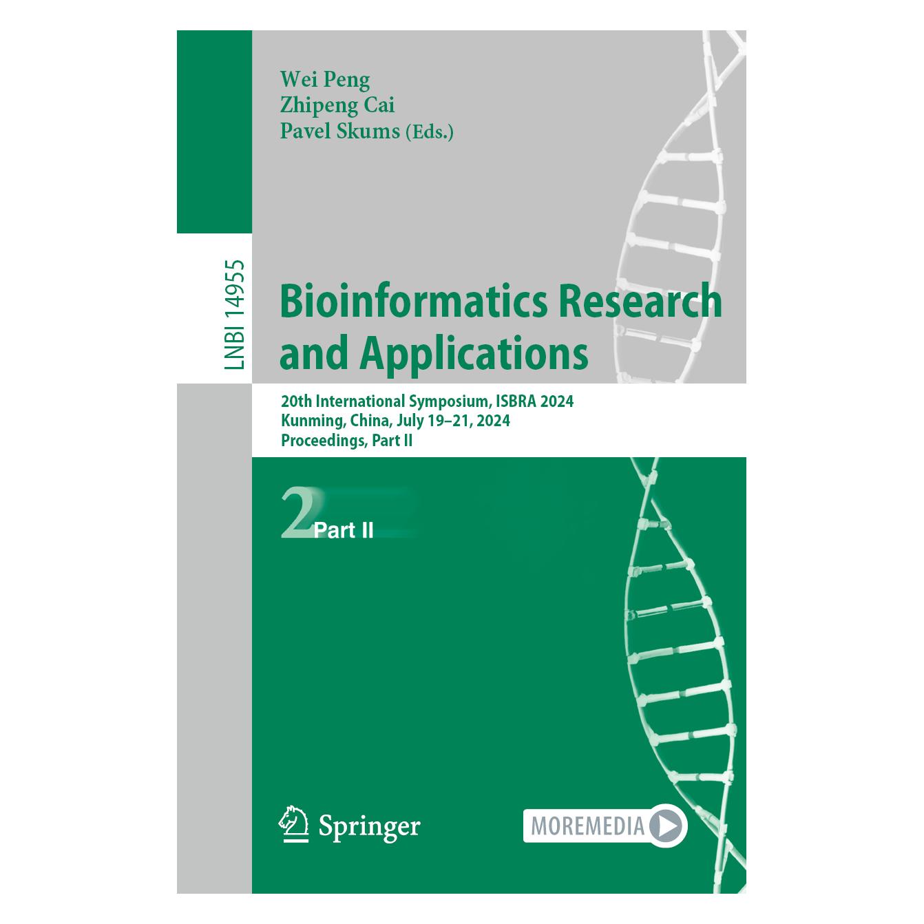 Springer Bioinformatics Research and Applications (Englisch, Softcover, Pavel Skums, Wei Peng, Zhipeng Cai) (57070249)