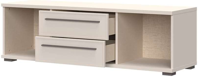 TV-Board GOODPRODUCT "Opera TV-Lowboard, TV-Kommode, TV-Schrank, TV-Unterschrank, TV-Möbel", beige (cashmere farbe), B:150cm H:46cm T:46cm, Holzwerkstoff, MDF, Sideboards, TV-Board, UV lackiert, Soft Close Funktion, Höhenverstellbare Füsse cashmere farbe 