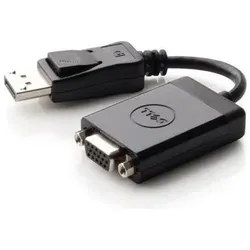 Dell Display Port to VGA Adapter (W125830120) (DisplayPort, VGA), Video Adapter, Schwarz