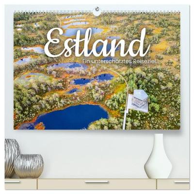 Estland - Ein unterschätztes Reiseziel. (hochwertiger Premium Wandkalender 2027 DIN A2 quer), Kunstdruck in Hochglanz