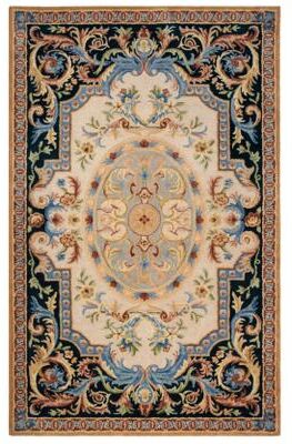 SAFAVIEH Handmade Savonnerie Veroslava Traditional Oriental Wool Rug