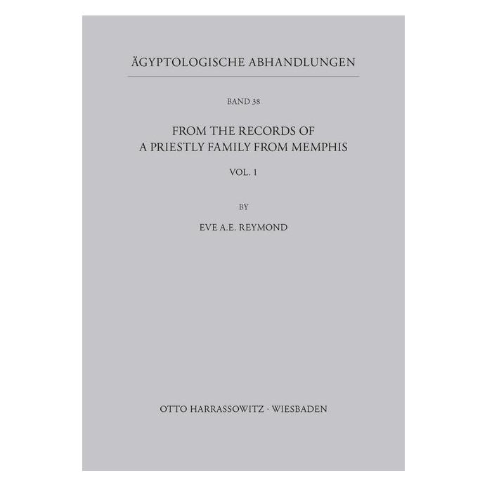 Harrassowitz From the records of a priestly Family from Memphis (Softcover, Eve A Reymond) (55545087)
