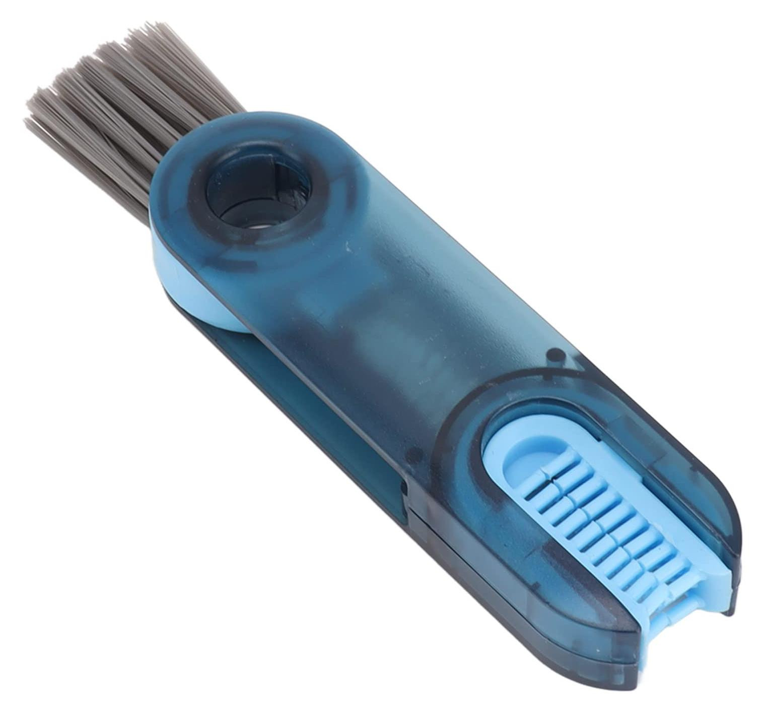 Dripio 3-in-1 RVS flessenborstel, blauw