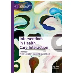 Interventions in Health Care Interactio, Fachbücher