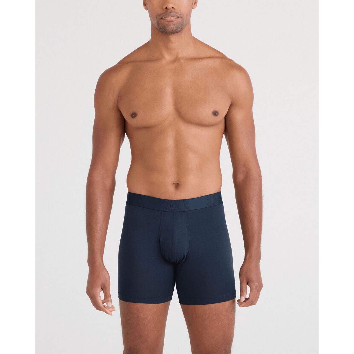 Saxx Droptemp Cooling Cotton Boxer Brief FLY 2PK dark ink/black (DIB) S SXPP2C-DIB-S