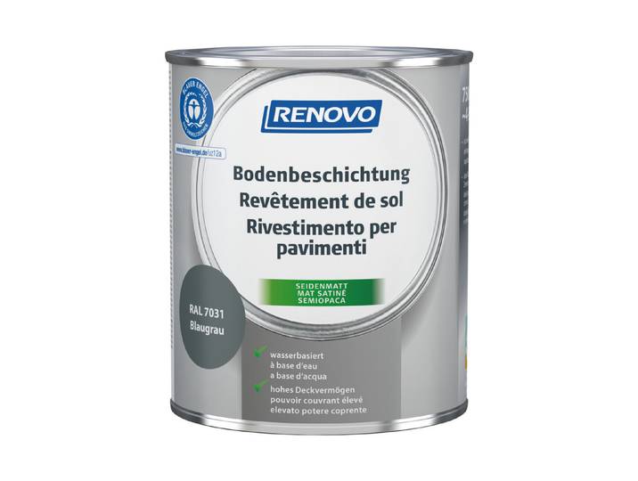 Renovo Bodenbeschichtung Grau 5 m²