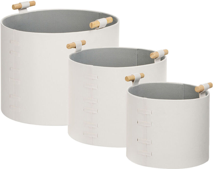Brayden Studio ARAM Decorative Basket White