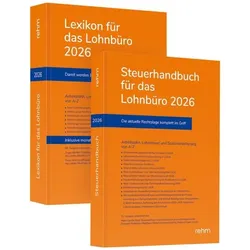 BuchpaketLexikonfürdasLohnbüroundSteuerhandbuch2026, Fachbücher von Jürgen Plenker, Heinz-Willi Schaffhausen, Wolfgang Schönfeld, Marie Camille Meer