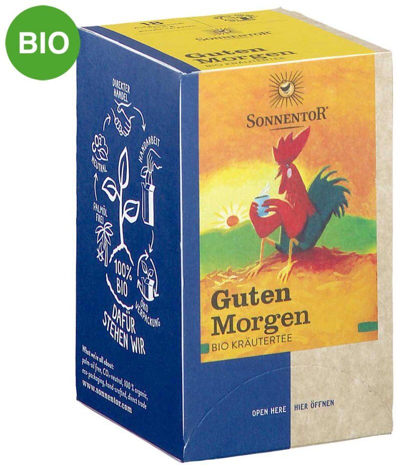 SONNENTOR Guten Morgen Bio Kräutertee 18stk