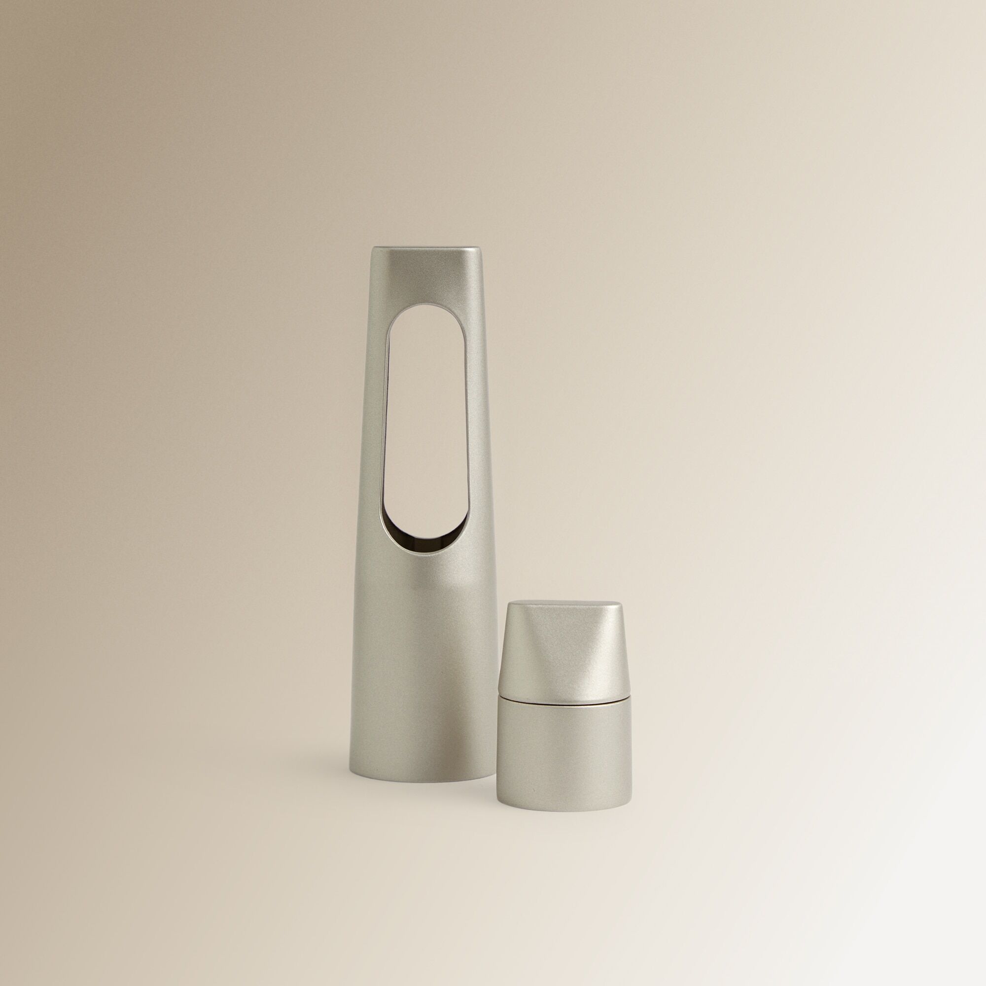 El Corte Inglés Set de sacacorchos y tapón de cava Vinobile . Gris