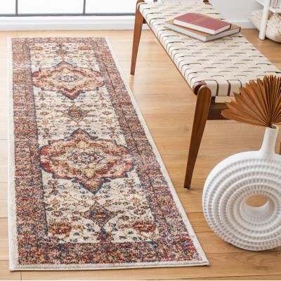 SAFAVIEH Bijar Caddie Traditional Oriental Medallion Rug