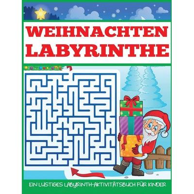 Weihnachten Labyrinthe, Taschenbuch von Dylanna Veröffentlichung, Dylanna Publishing, Inc., 978-1-08-785146-4
