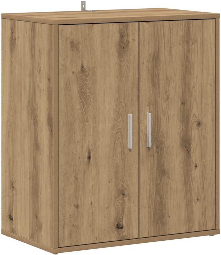 vidaXL Armoire à chaussures chêne artisanal bois d'ingénierie
