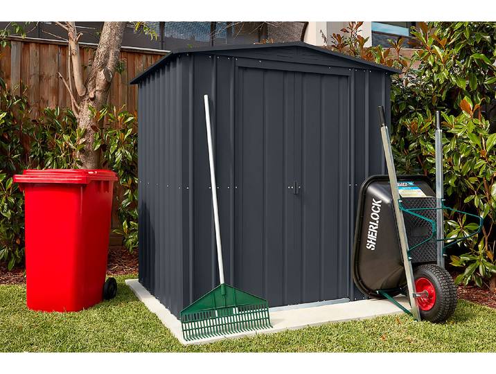Globel Metallhaus Plus Anthrazit 215 × 171 × 144 cm