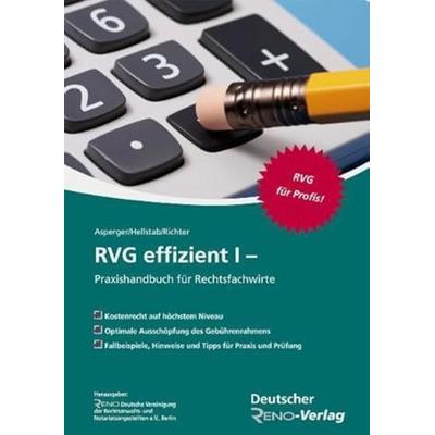 RVG effizient I, Taschenbuch von Michael Richter,Heinrich Hellstab,Ingeborg Asperger, ZAP Verlag, 978-3-89655-506-9