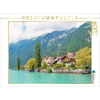 CALVENDO Puzzle Brienz am Brienzersee | 2000 Teile Lege-Größe 90x67cm Foto-Puzzle für glückliche Stunden