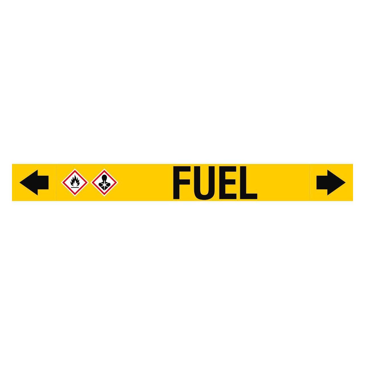 Brady ASME - Rohrmarkierer - Fuel (ASMEPM-100X920MM-FUEL)