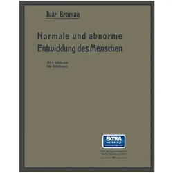 Normale und abnorme Entwicklung des Menschen, Fachbücher von Ivar Bromann