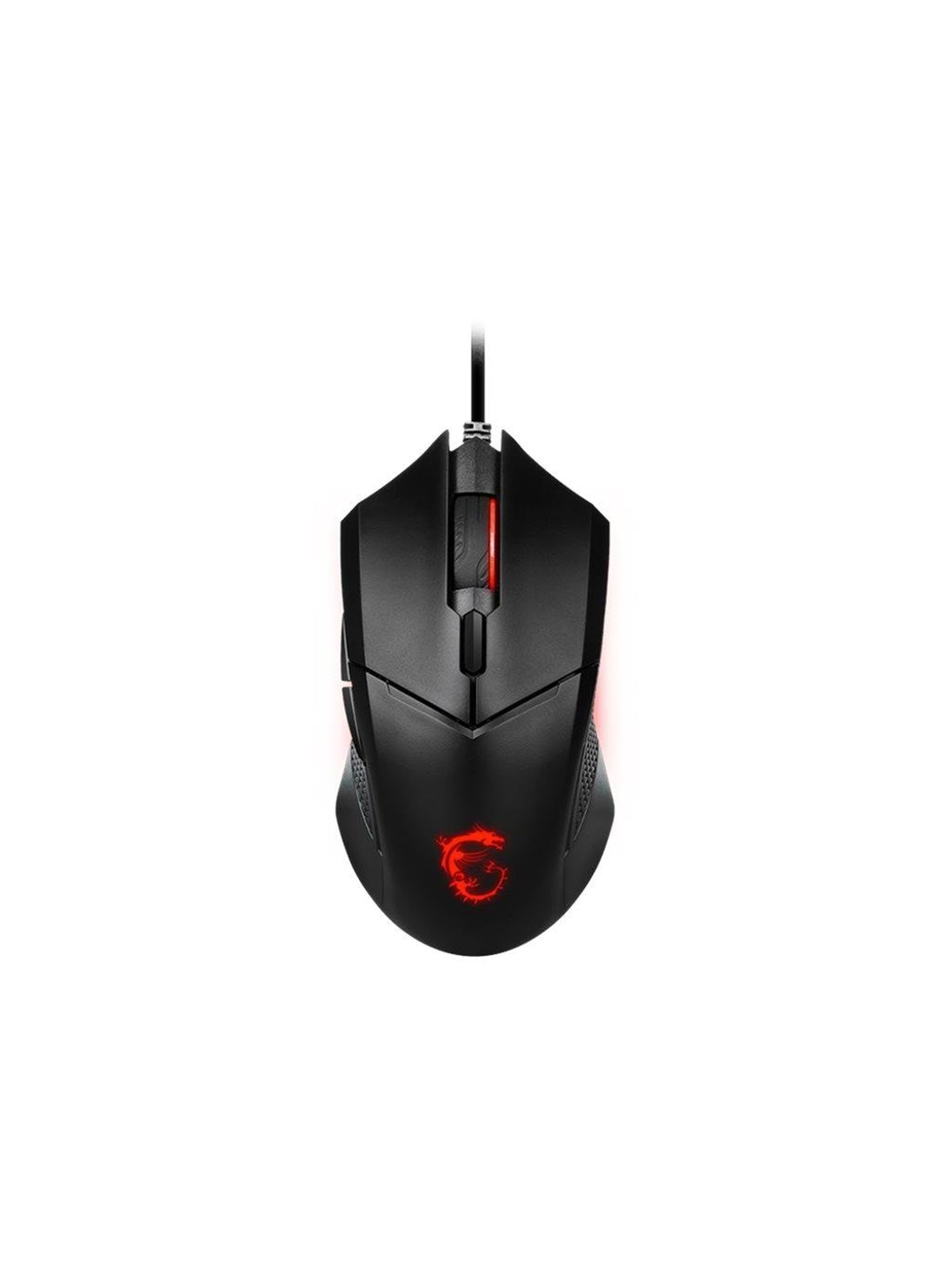 MSI Maus Clutch GM08 Gaming Maus Black USB - Maus (Schwarz)