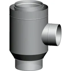 Wolf Adapter DN200 auf DN250/350 aus Polypropylen