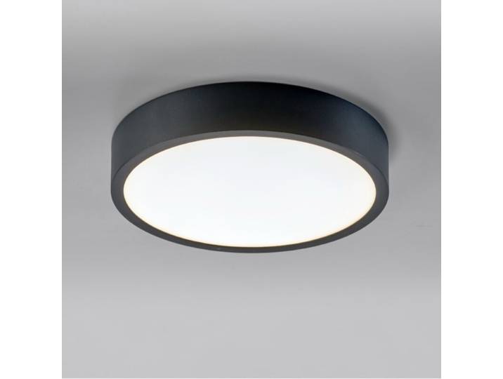 Lupia Licht Deckenleuchte Renox - Schwarz - M (ø 22,5 cm) - ja Clean, Minimalistisch, Modern