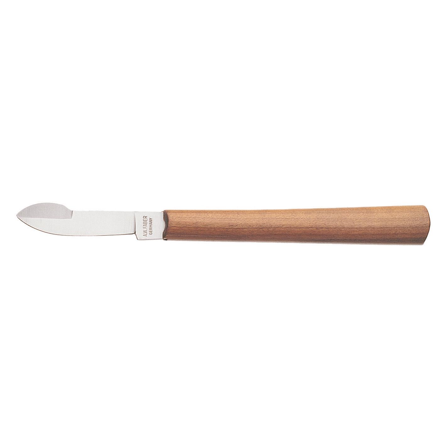 Faber-Castell Radiermesser mit Holzgriff (181398)