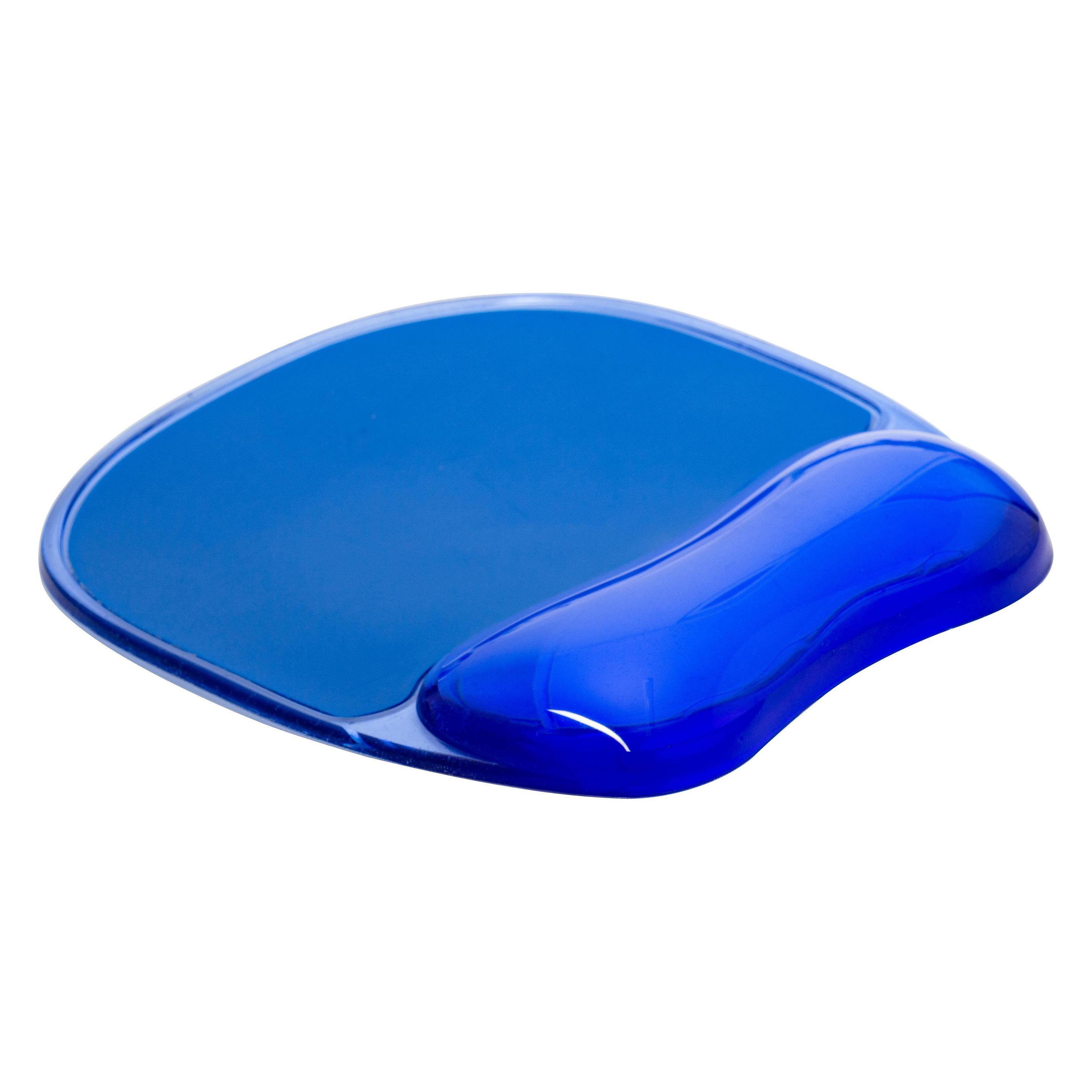 Q-Connect Mauspad, Gel, mit Handgelenkstütze, blau (47273715)