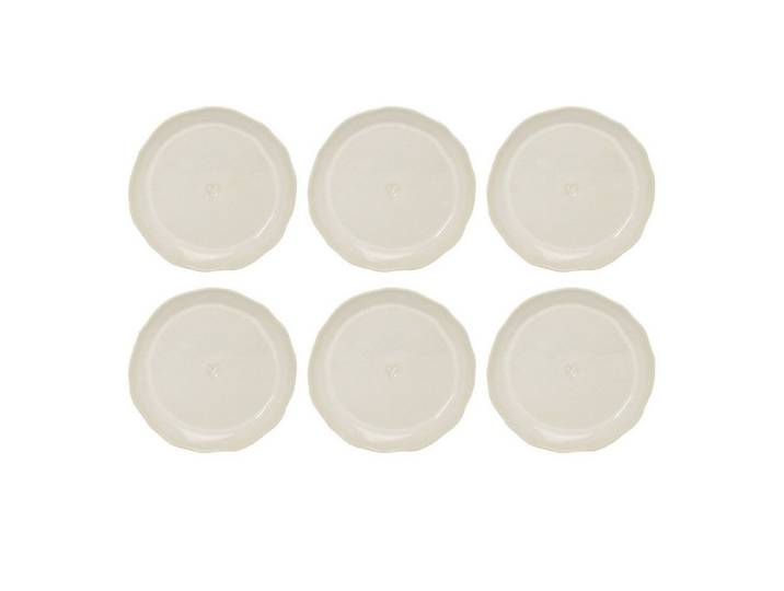 Bastion Collections Kuchenteller Clear Heart, Spülmaschinengeeignet, Creme, Clear Heart, ⌀ 18cm, Creme, Clear Heart