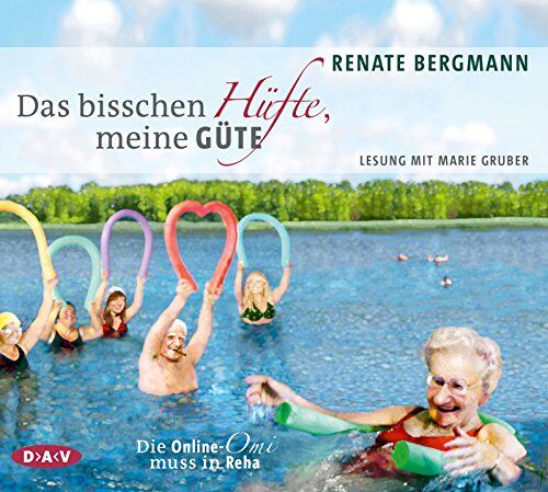Renate Bergmann - Das bisschen Hüfte, meine Güte. Die Online-Omi muss in Reha: Lesung mit Marie Gruber (3 CDs) - Preis vom 11.10.2026 15:43:13 h