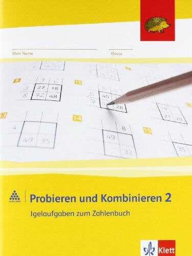 Probieren und Kombinieren 2: Igelaufgaben zum Zahlenbuch. Arbeitsheft für das 2. Schuljahr. Programm mathe 2000 - Preis vom 09.10.2026 07:28:09 h