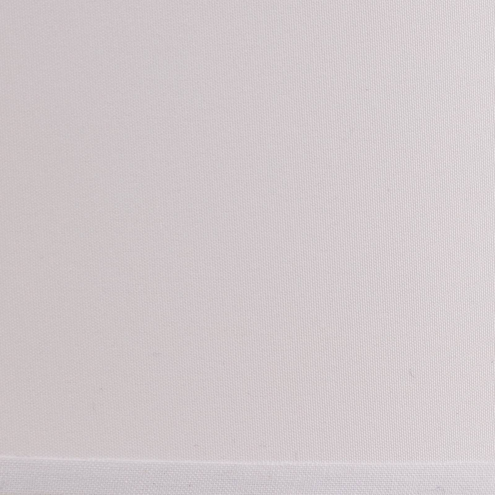 Lampenschirm Roller Ø 40 cm, weiß Duolla, weiß / opal, Textil / Stoff / Seide