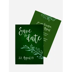 Save the Date Karten selbst gestalten mit Spruch und Fotos im Onlinedesigner bei Meine-Kartenmanufaktur.de