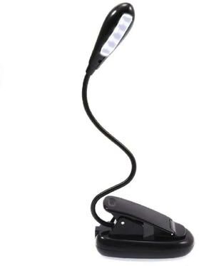 Multicon Wholesale Hub Clip On LED Reading Light For Book And Laptop Flexible, Battery Powered, Adjustable Lamp Clip On LED Reading Light For Book And Laptop Flexible, Battery Powered, Adjustable Lamp