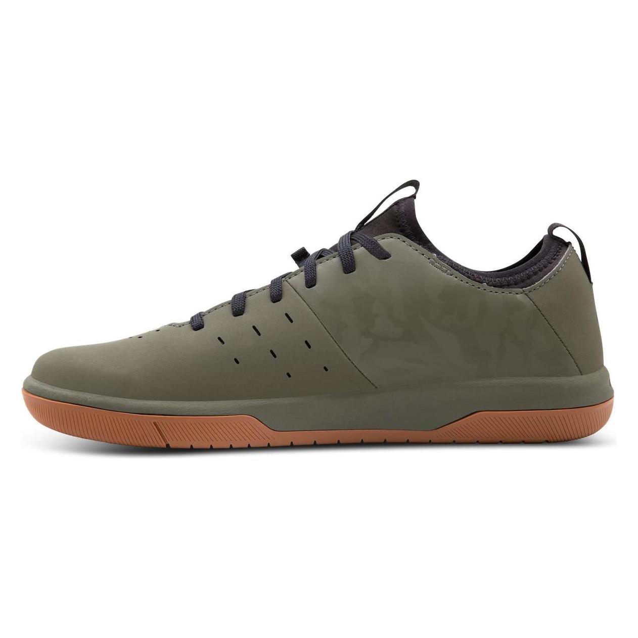 Crankbrothers Stamp Street Fabio Schuh, Lace, Camo Limited Collection, camo green/black/gum, 47 (EU (47) (33089571)