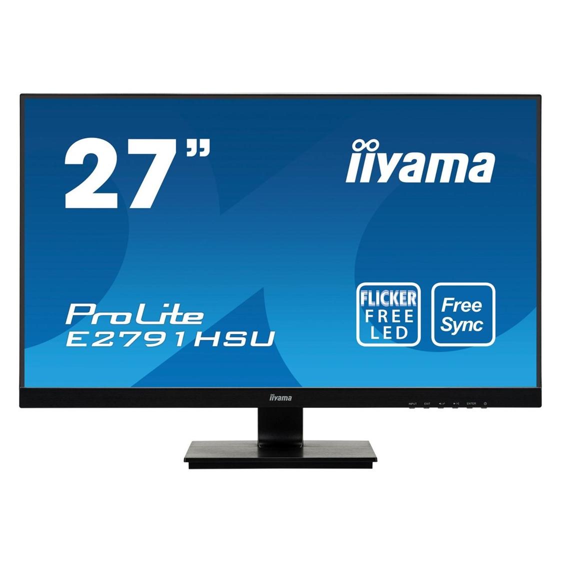 iiyama ProLite E2791HSU-B1 (1920 x 1080 Pixel, 27") (E2791HSU-B1)