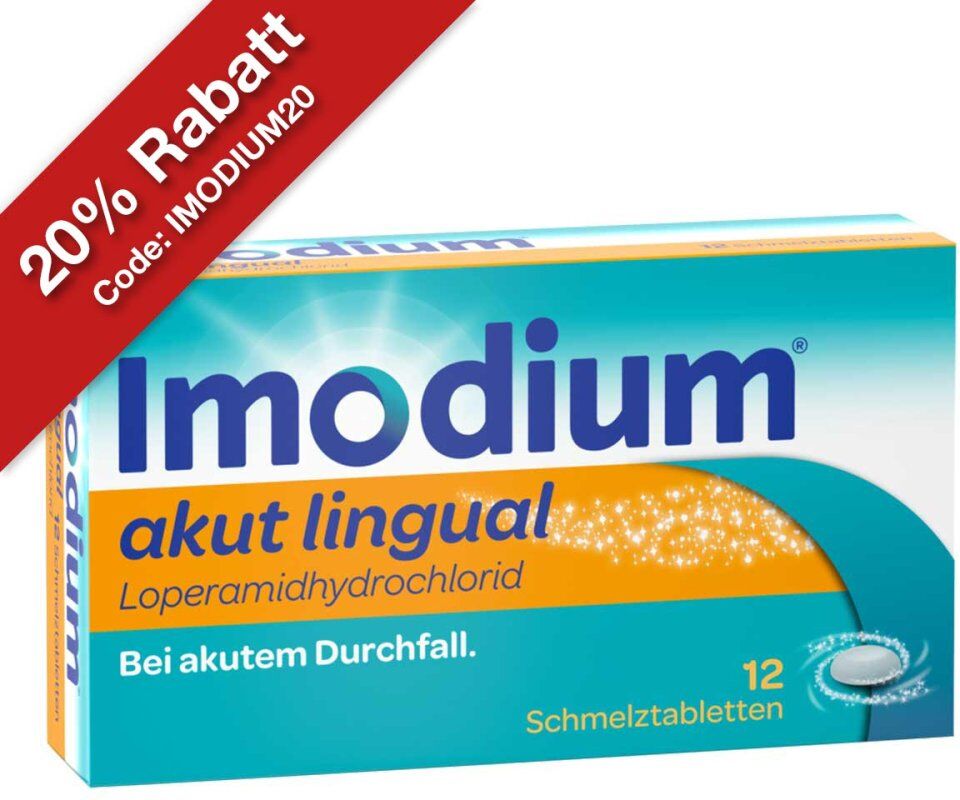 Imodium akut lingual Schmelztabletten