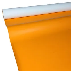 JUNOPAX Papiertischdecke orange 50m x 1,15m, nass- und wischfest